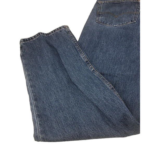 Levi's 550 Men's Jeans 38 x 34 Y2K Regular Fit Straight Leg Blue Denim Stonewash - Picture 11 of 14